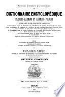 Encyklopädisches französisch-deutsches und deutsch-französisches wörterbuch ...