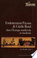 Endettement paysan et crédit rural