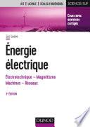 Energie électrique - 3e éd.