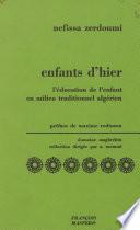 Enfant d'hier