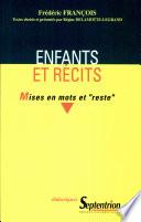 Enfants et récits