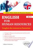 English for Human Resources. L'anglais des ressources humaines. B2-C1