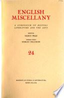 English Miscellany