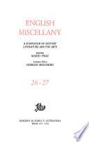 English miscellany