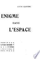 Énigme dans l'espace
