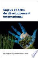 Enjeux et défis du développement international