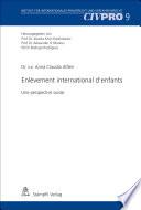 Enlèvement international d'enfants