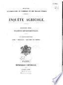 Enquête agricole