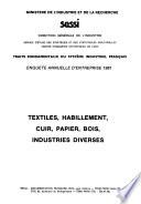 Enquête annuelle d'entreprise