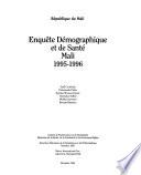 Enquête démographique et de santé, Mali 1995-1996