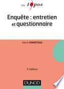 Enquête et questionnaire - 3e édition