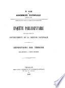 Enquête parlementaire sur les actes du gouvernement de la défense nationale