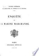Enquête sur la marine marchande