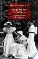 Enquête sur la noblesse