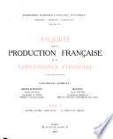 Enquête sur la production française et la concurrence étrangère