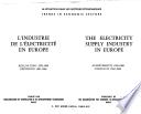 Enquête sur la situation de l'industrie de l'électricité