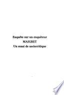 Enquête sur un enquêteur