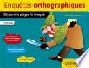 Enquêtes orthographiques