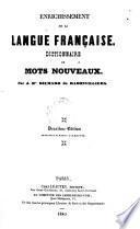 Enrichissement de la langue francaise