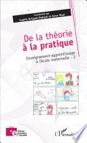 Enseignement-apprentissage à l'école maternelle