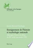 Enseignement de l'histoire et mythologie nationale
