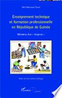 Enseignement technique et formation professionnelle en République de Guinée