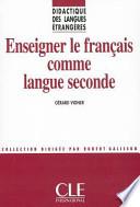 Enseigner le français comme langue seconde