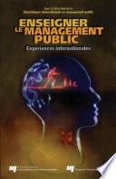 Enseigner le management public