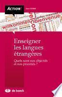 Enseigner les langues étrangères