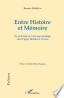 Entre histoire et mémoire