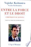 Entre la force et le droit
