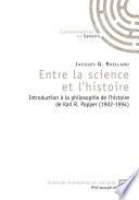 Entre la science et l'histoire