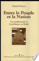 Entre le peuple et la nation