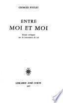 Entre moi et moi