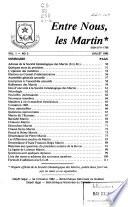 Entre nous, les Martin
