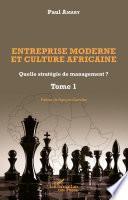 Entreprise moderne et culture africaine