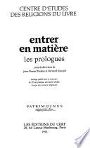 Entrer en matière