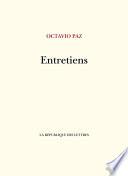 Entretiens avec Octavio Paz