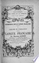 Entretiens sur la langue française