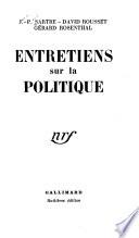 Entretiens sur la politique