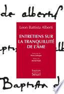 Entretiens sur la tranquillité de l'âme