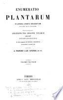 Enumeratio plantarum in Japonia sponte crescentium hucusque rite cognitarum