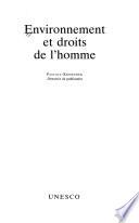 Environnement et droits de l'homme