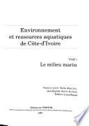 Environnement et ressources aquatiques de Côte-d'Ivoire