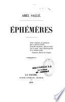 Ephémères