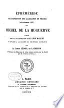 Éphéméride de l'expédition des Allemands en France (aoùt-décembre 1587)
