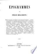 Épigrammes