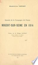 Épisode de la Campagne de France : Nogent-sur-Seine en 1814