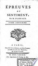 Epreuves du sentiment