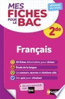 EPUB-Mes fiches pour le BAC - Français 2de